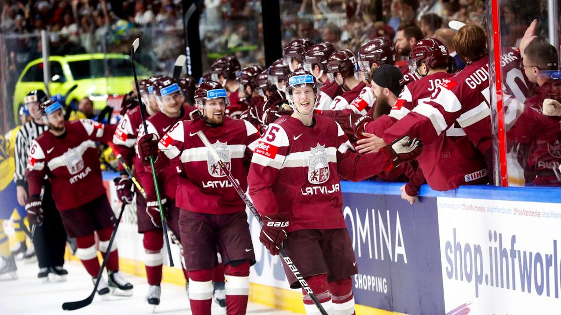 “Latvia makes history with semi-final spot at World Championship, facing off against USA, Germany, and Canada”