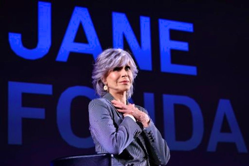 In Cannes, Jane Fonda in great shape for her masterclass - Gallery.  American actress Jane Fonda during a 