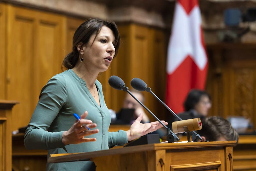 La consigliera nazionale (Verdi/TI) Greta Gysin (foto d'archivio).