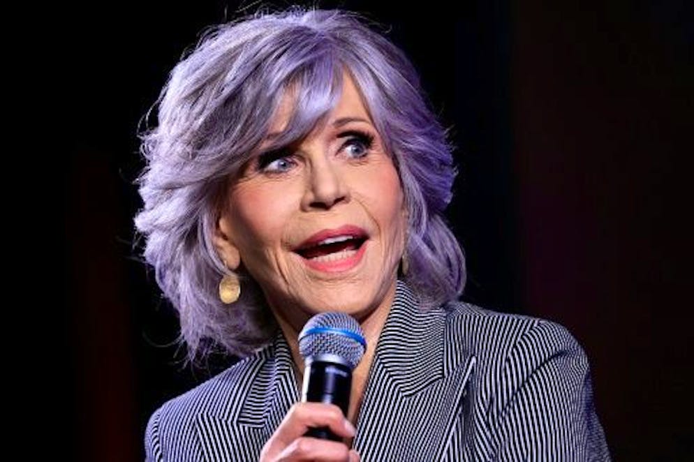 In Cannes, Jane Fonda in great shape for her masterclass - Gallery.  American actress Jane Fonda during a 