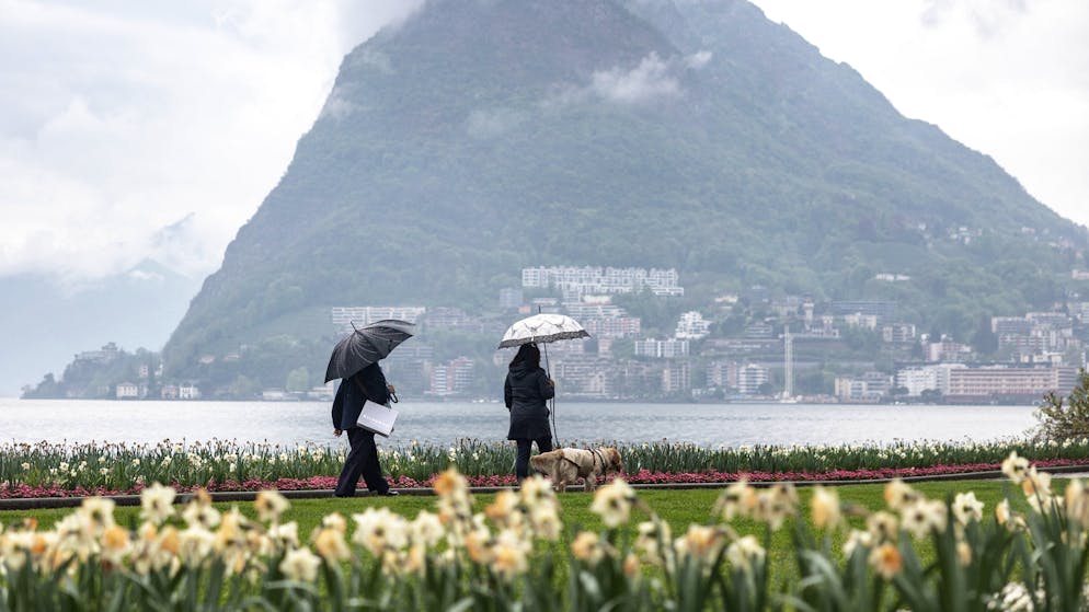 Allerta di grado 3. In arrivo forti piogge su parte del Ticino e del Moesano