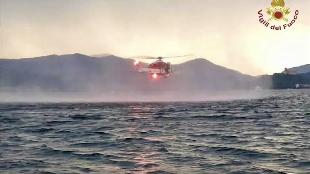 Naufragio sul Lago Maggiore. Naufragio sul Lago Maggiore, il battello era pieno di 007