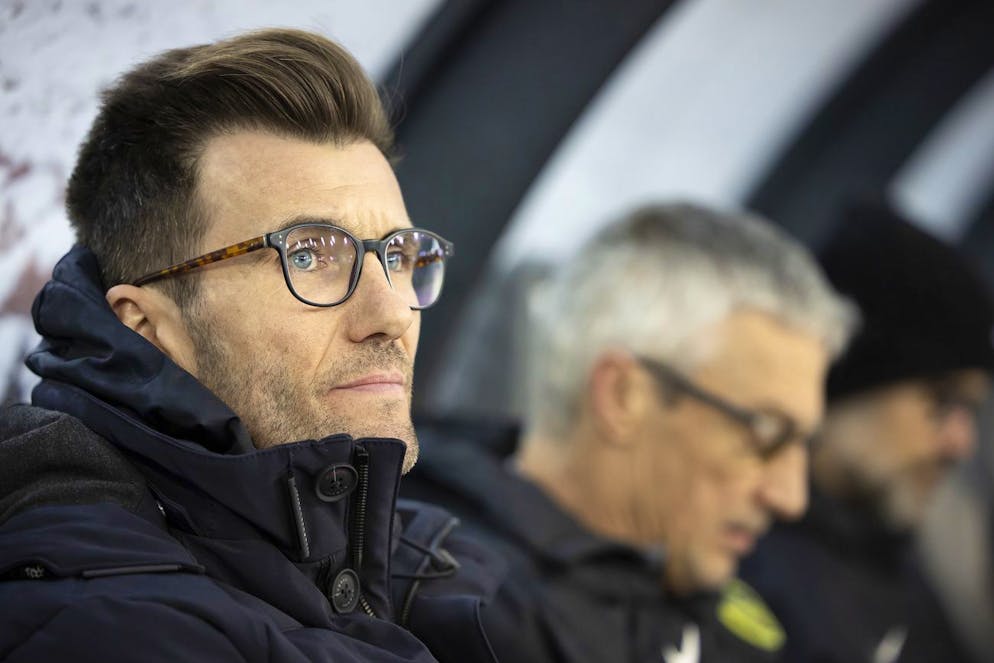 Raphael Wicky sur un chemin d'or