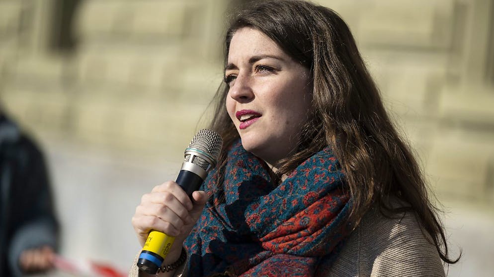 Vice-présidente de Travail.Suisse, la conseillère nationale Léonore Porchet (PS/VD) se bat pour l'égalité salariale.