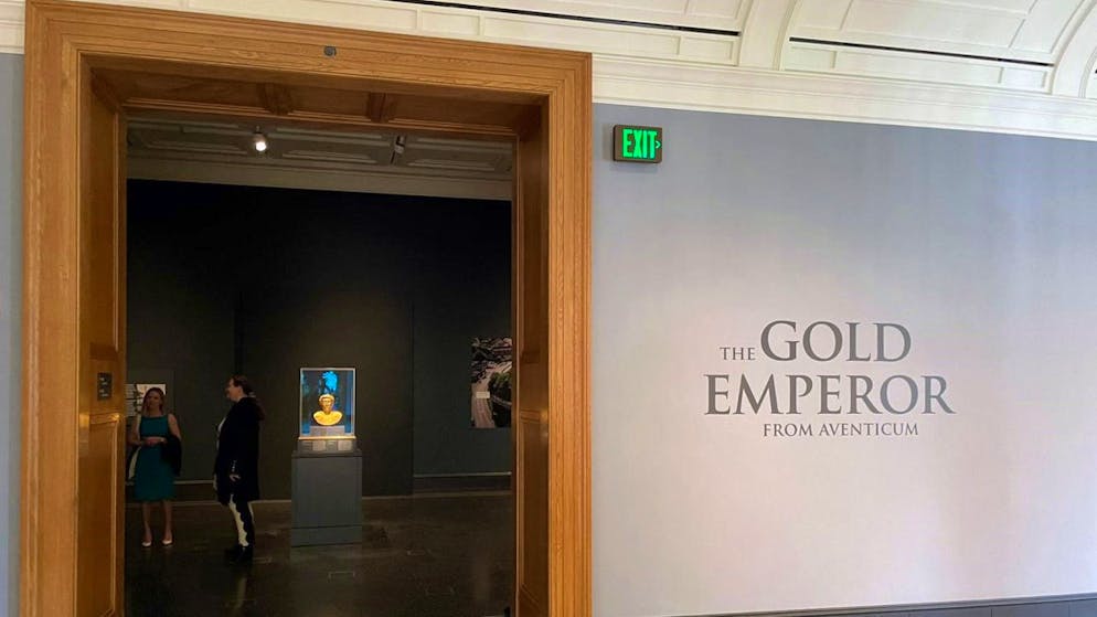 L'exposition s'est ouverte mercredi près de Los Angeles.