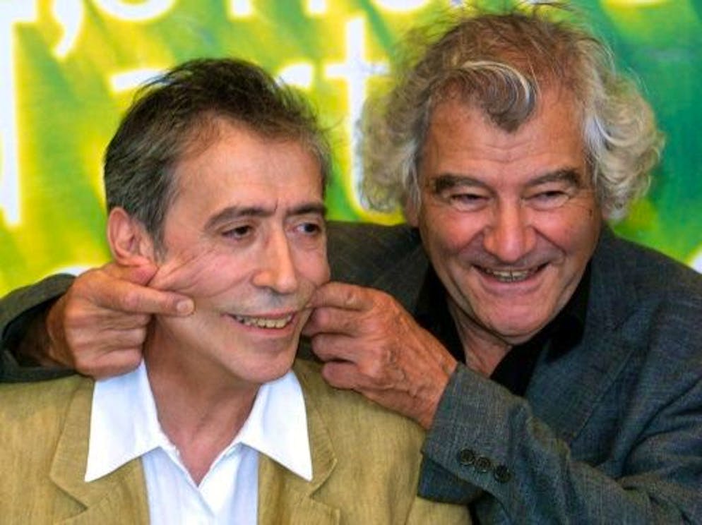 New Wave personality Jacques Rozier is talented and rare - fair.  French director Jacques Rozier (right) with French-Portuguese actor Louis Rigaud at the Venice Film Festival in September 2001
