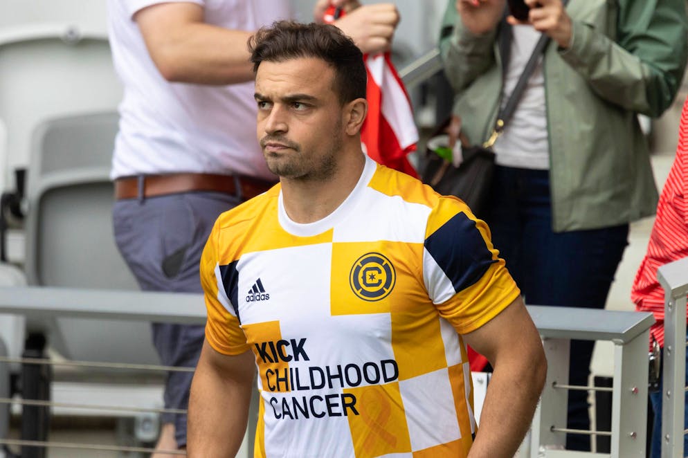 Une soirée à oublier pour Xherdan Shaqiri et Chicago.