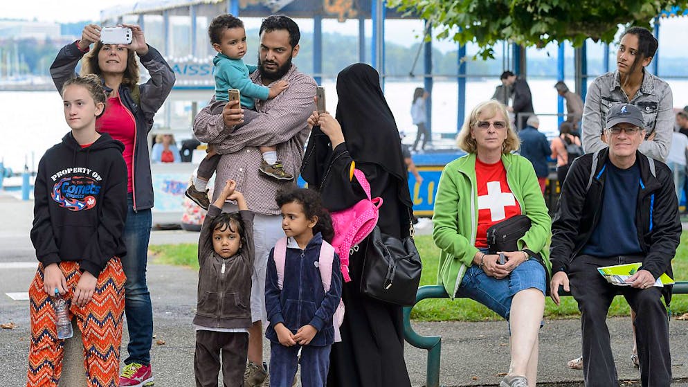 La loi sur la dissimulation du visage dans l'espace public prévoit une amende de 1000 francs aux contrevenants (archives).