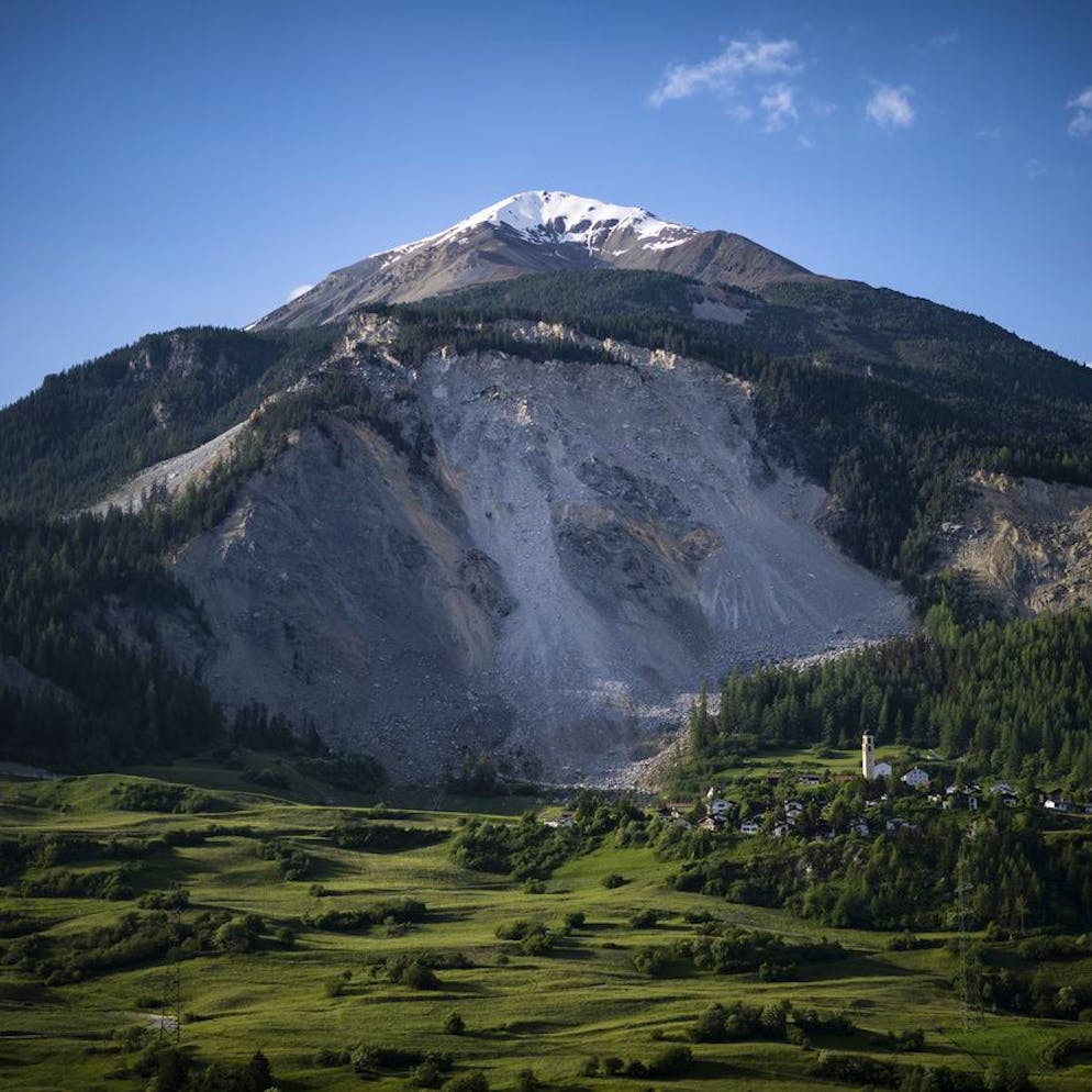 Bergsturz in Brienz. Müssen sich die Bewohner*innen auf eine Umsiedlung einstellen?