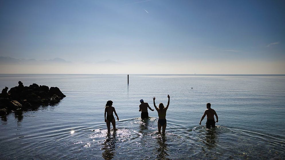 Les eaux du Léman se prêtent bien à la baignade (Image d'illustration).