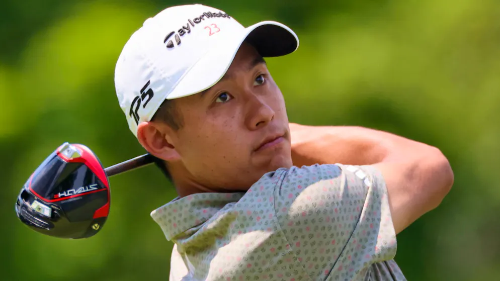 Collin Morikawa reagiert mit Ironie: «Ich liebe es, Morgennachrichten auf Twitter zu finden.»