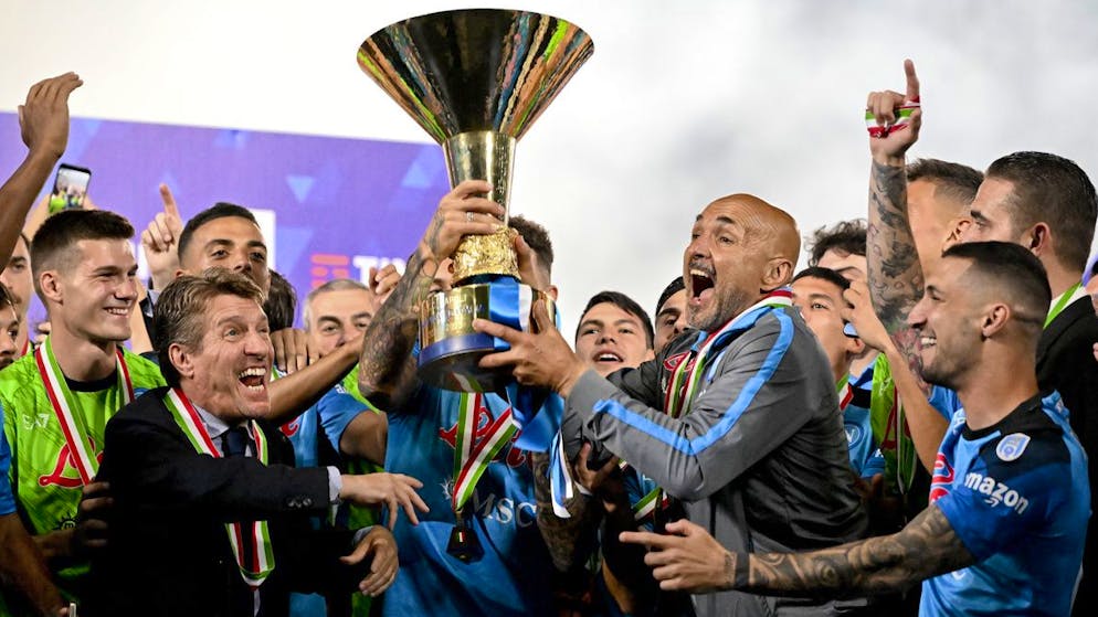Luciano Spalletti führte Napoli zum ersten Scudetto nach 33 Jahren. 