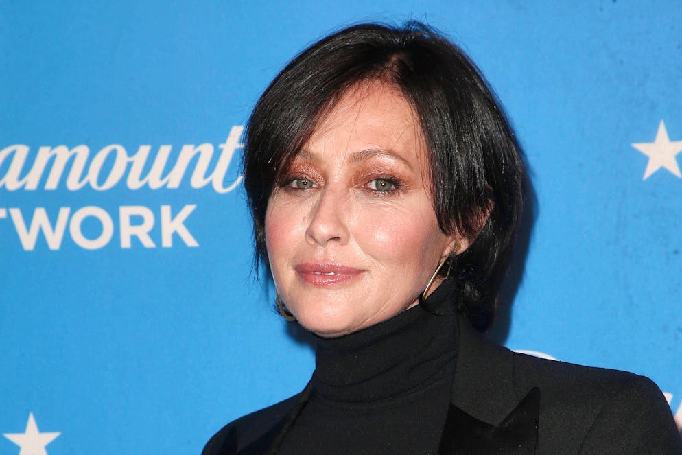Shannon Doherty. Shannen Doherty, hier im Jahr 2018, schreibt zu ihrem Beitrag: ,Meine Angst ist offensichtlich.»