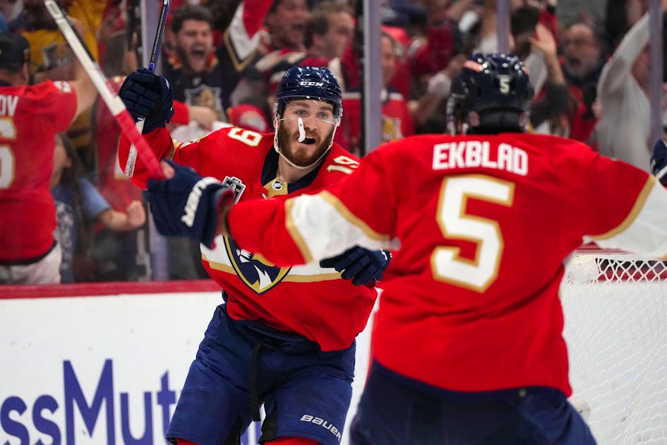 Florida Panthers snatch overtime win to narrow gap against Vegas Golden Knights in Stanley Cup Final