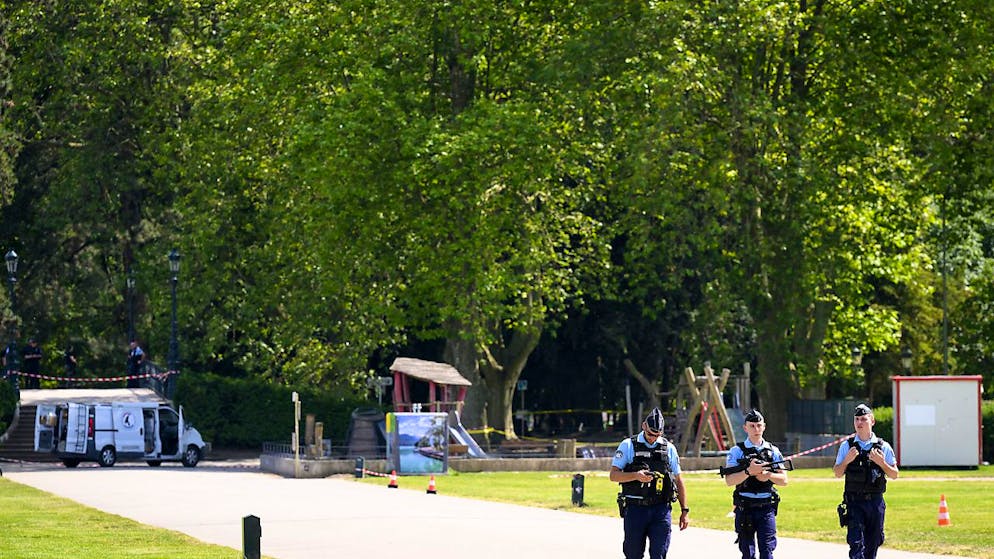 Abdalmasih H. avait été placé dans une cellule de protection d'urgence du centre pénitentiaire d'Aiton, équipée pour prévenir les suicides, après avoir semé la terreur jeudi matin dans un parc sur les bords du lac d'Annecy (archives).