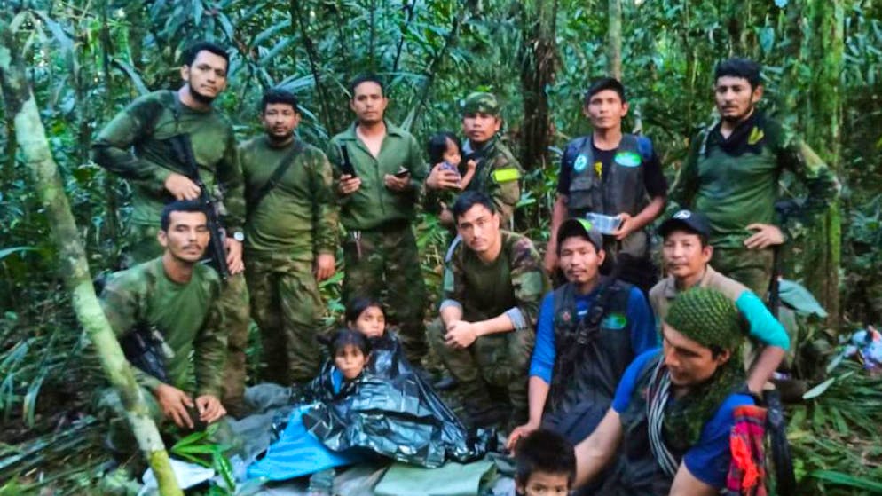 «Un miracolo». Colombia: trovati vivi nella foresta i 4 bimbi a oltre un mese dal crash del loro aereo