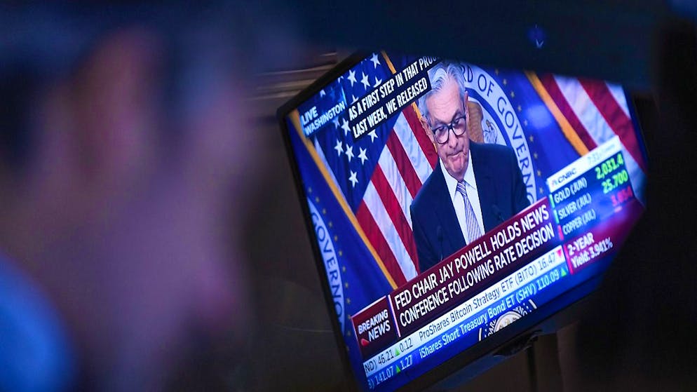 C'est la première fois depuis plus d'un an que Jerome Powell n'annonce pas une hausse des taux (Photo d'illustration).