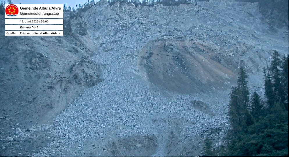 Die Insel von Brienz aus gesehen am Donnerstag...