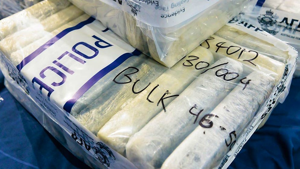 Seule une infime partie des importations de drogues est saisie, selon un rapport (Photo prétexte).