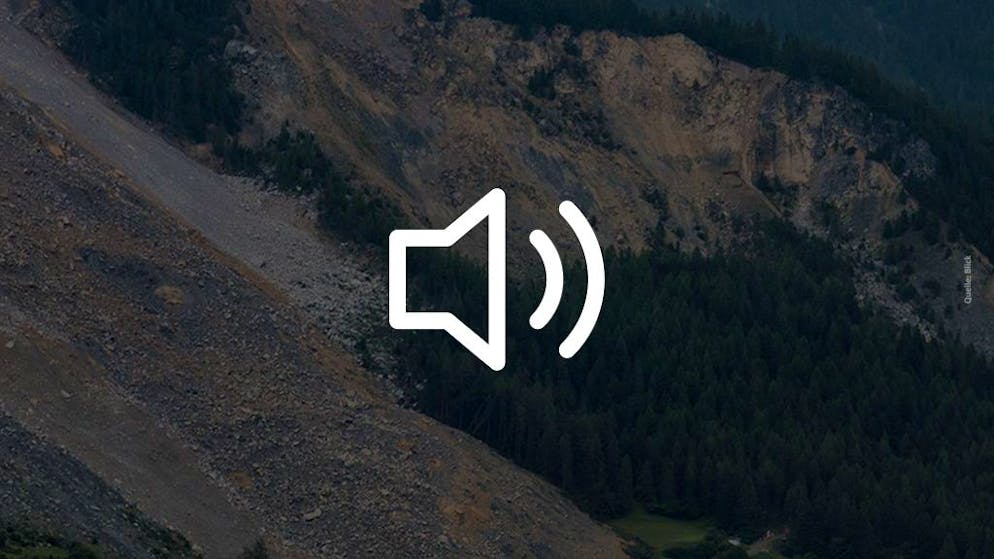 Dumpfes Grollen. So tönt der Brienzer Schuttstrom