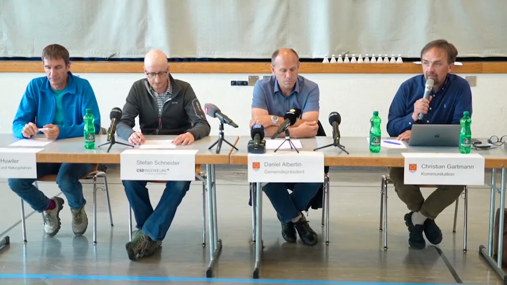 Behörden informieren. Wahrscheinlichkeit ist gross, dass die Brienzer zurück können