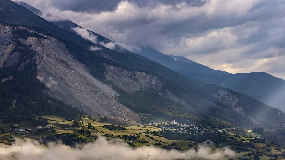 Vue générale du village de Brienz prise ce vendredi au matin.