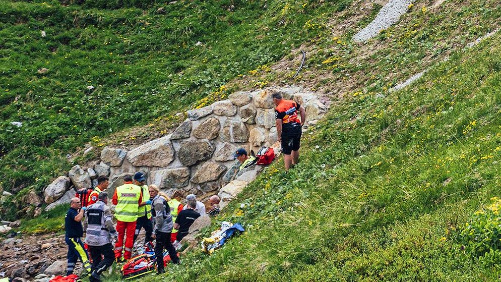«Bewusstlos, pulslos». Wie der Notarzt den Unfall von Gino Mäder erlebt hat