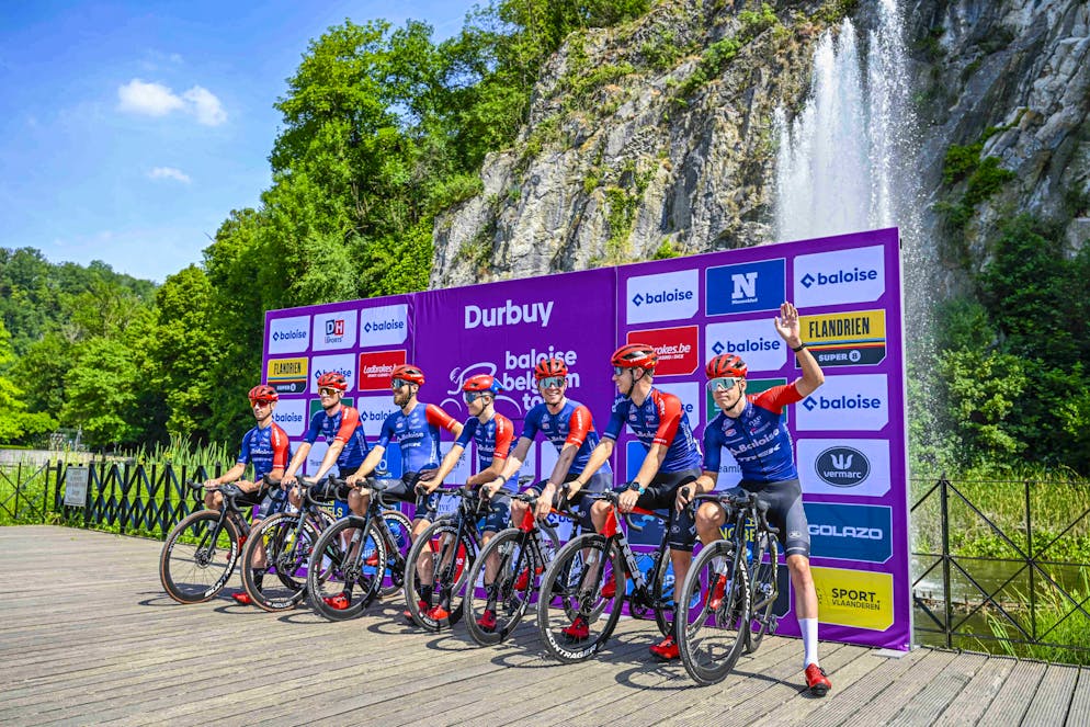 L'équipe Baloise-Trek participait au Tour de Belgique.