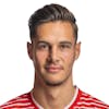 Portrait von Jan Kronig, Spieler der Schweizer U21 Fussballnationalmannschaft der Manner, aufgenommen am 26. Maerz 2023 in Basel. (KEYSTONE/SFV/Gaetan Bally)