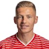 Portrait von Becir Omeragic, Spieler der Schweizer U21 Fussballnationalmannschaft der Manner, aufgenommen am 26. Maerz 2023 in Basel. (KEYSTONE/SFV/Gaetan Bally)