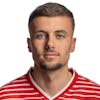 Portrait von Darian Males, Spieler der Schweizer U21 Fussballnationalmannschaft der Manner, aufgenommen am 26. Maerz 2023 in Basel. (KEYSTONE/SFV/Gaetan Bally)