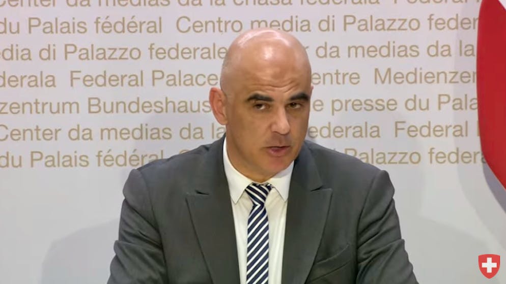 Innenminister Alain Berset tritt zurück. «Wir sind nicht da, um ewig zu bleiben»