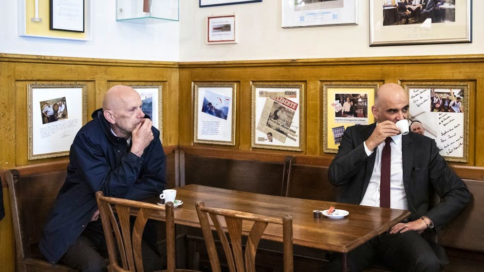 Démission d'Alain Berset. Les 12 années d’Alain Berset au Conseil Fédéral en images.