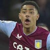 Aston Villa's Jacob Ramsey reacts during the English Premier League soccer match between Aston Villa and Fulham at Villa Park in Birmingham, England, Tuesday, April 25, 2023. (AP Photo/Rui Vieira)