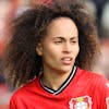 Amira Arfaoui Bayer04, Leverkusen, Germany 12.03.2023, Frauen Flyeralarm Bundesliga, 14. Spieltag, Bayer 04 Leverkusen - VfL Wolfsburg *** Amira Arfaoui Bayer04 , Leverkusen, Germany 12 03 2023, Women Flyeralarm Bundesliga, Matchday 14, Bayer 04 Leverkusen VfL Wolfsburg