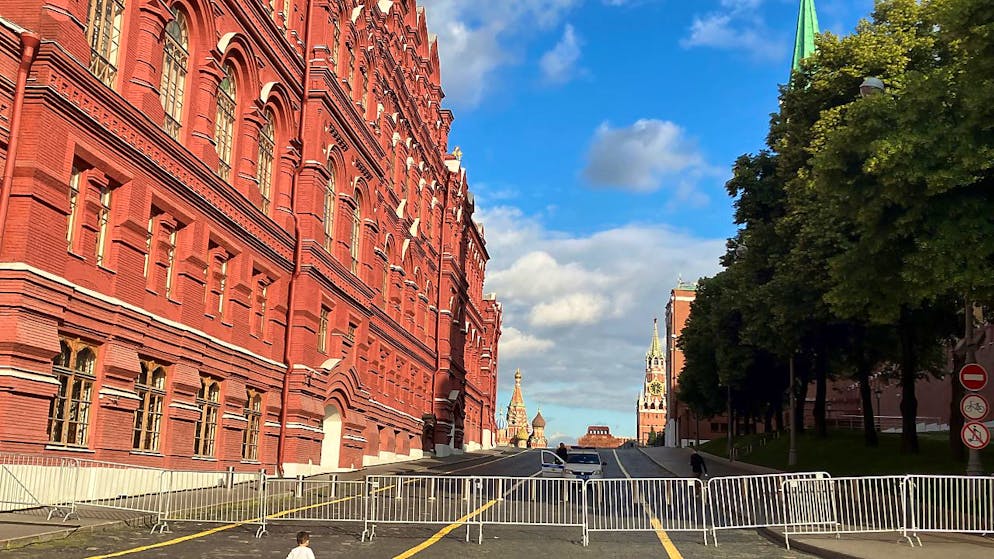 Moskau ist im Alarmmodus – auch nachdem der aufständische Söldnerchef Prigoschin seinen Marsch auf die russische Hauptstadt offiziell abgeblasen hat.