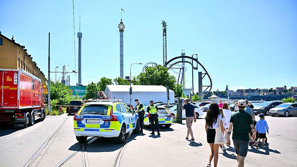 L'accident est survenu dans le parc Gröna Lund à Stockholm.