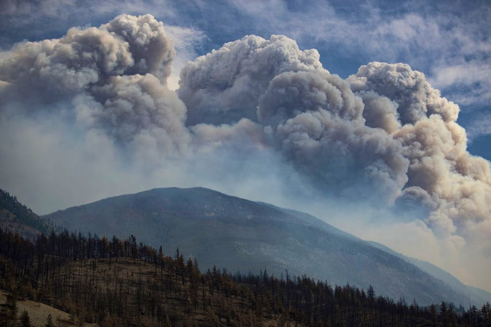 Les "nuages de feu" sont fréquents lors d'incendies d'envergure. (archives)