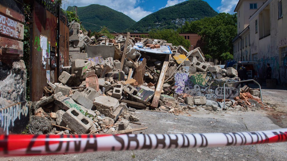 Ticino. Il Municipio chiede oltre 500'000 franchi per smaltire le macerie dell'ex Macello di Lugano