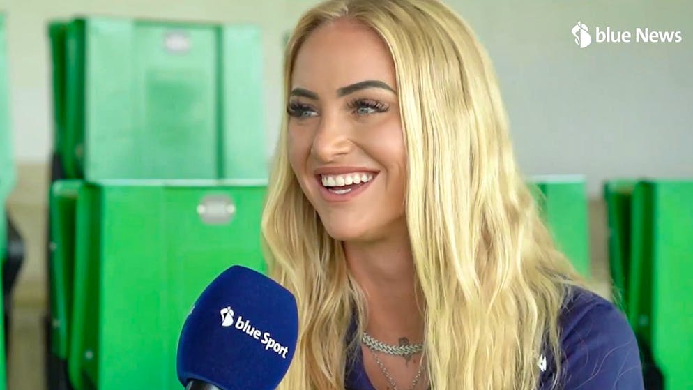 Alisha Lehmann. «Ein Föteli mit dem WM-Pokal ist der Traum von uns allen»