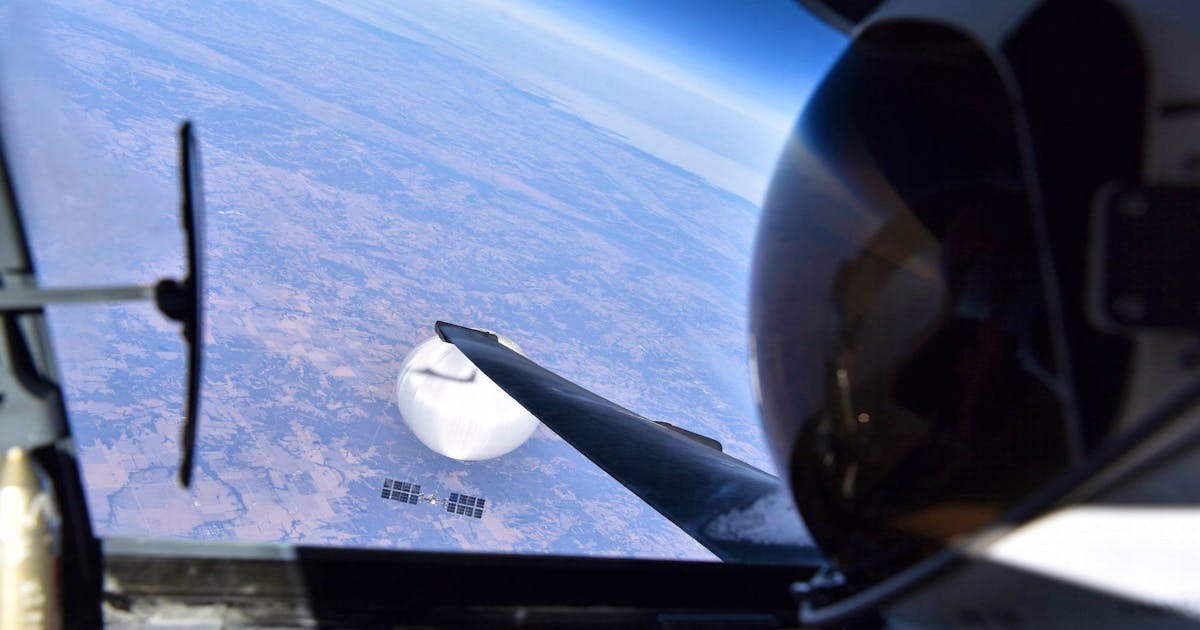 Washington retreats.  China’s spy balloon discredits Joe Biden Washington retreats.  China’s spy balloon discredits Joe Biden