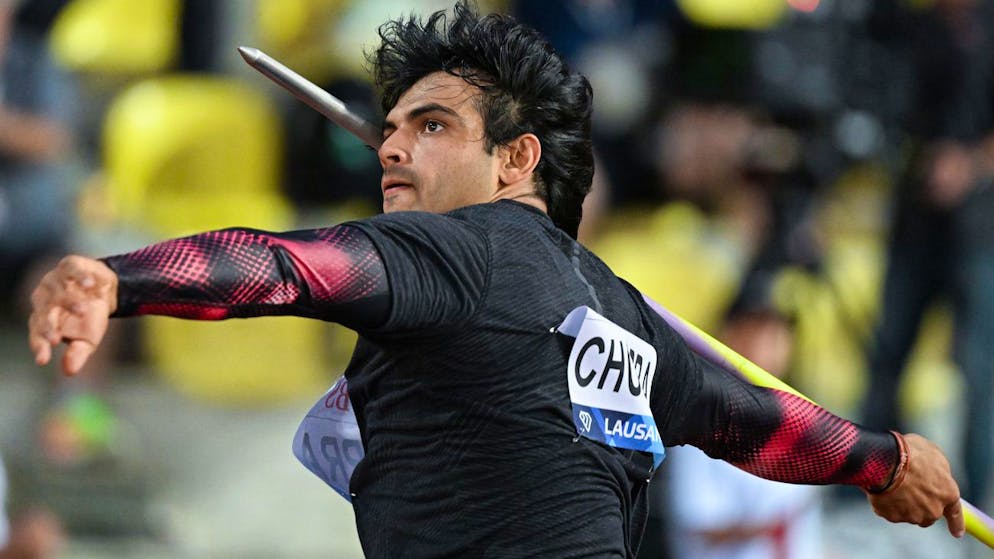 Neeraj Chopra, già a Losanna nel 2022