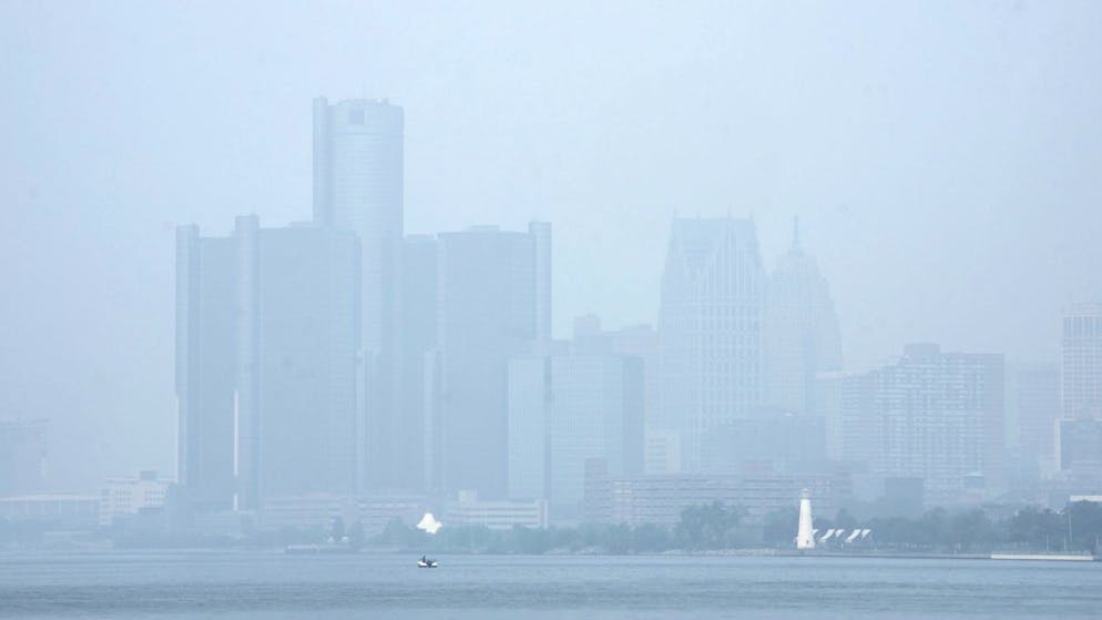 Millionen Menschen betroffen. Waldbrände in Kanada sorgen in USA weiter für ungesunde Luft