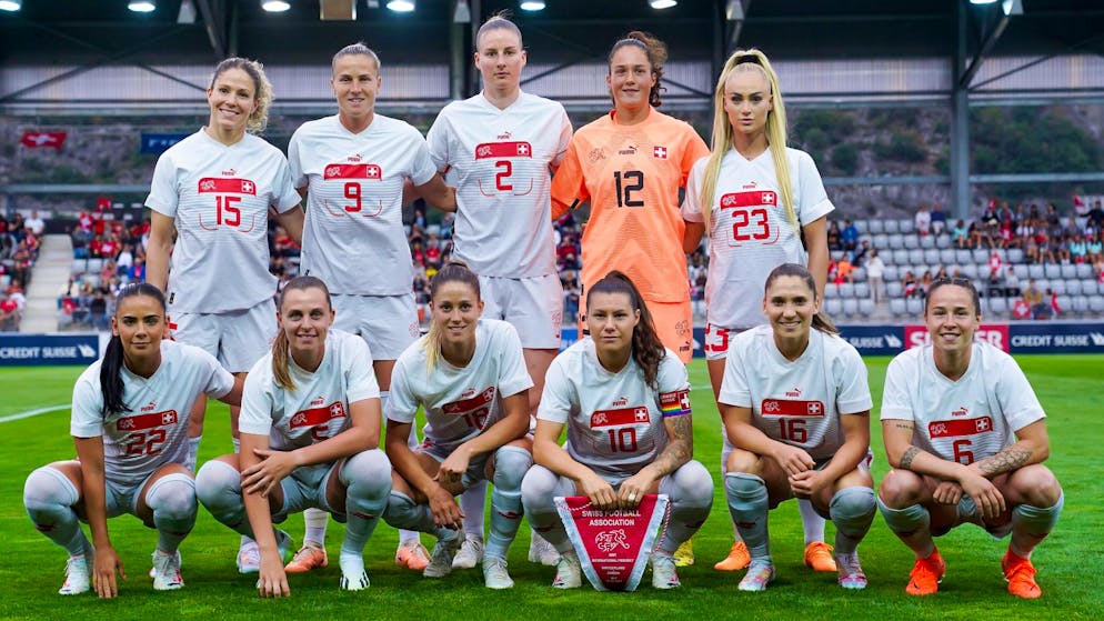 Die Schweizer Startelf gegen Sambia.