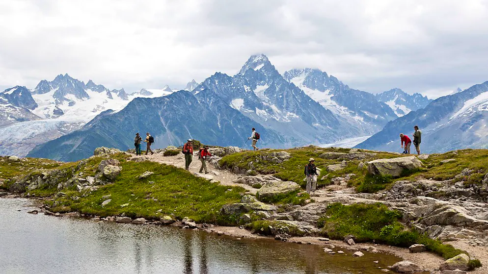 Das Mont-Blanc-Massiv ist bei Freizeitsportlern beliebt. (Archivbild)