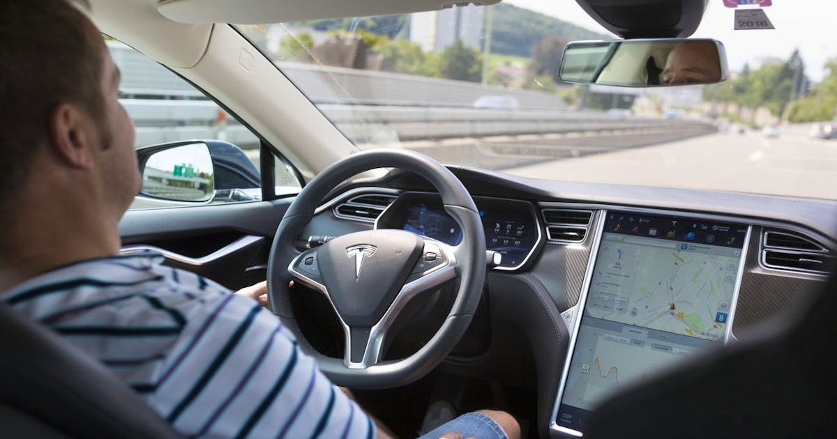 The steering wheel is on the wrong side.  A pair of tweezers is Tesla’s latest innovation