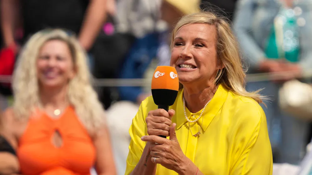 «ZDF-Fernsehgarten» wird 40. Andrea Kiewel: «Wir mussten das Publikum aus Sicherheitsgründen nach Hause schicken»