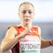 Melissa Gutschmidt of Switzerland competes in a Women's 60 meters heat at the European Athletics Indoor Championships 2023 at the Atakoy Athletics Arena in Istanbul, Turkey on March 3, 2023. (KEYSTONE/Michael Buholzer)