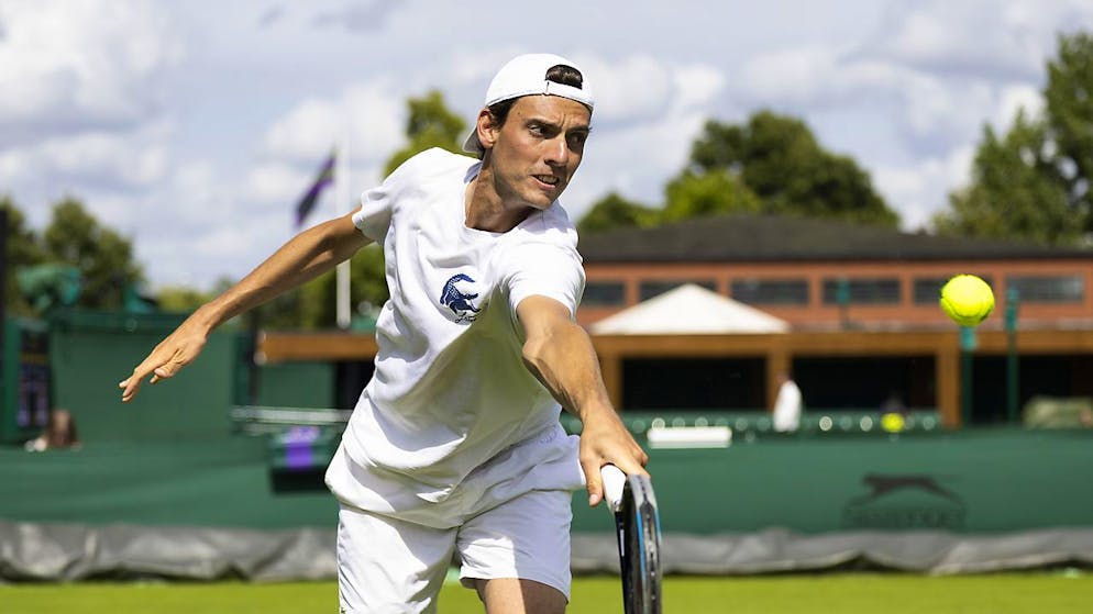 Fragezeichen bei Bencic und Premieren für Stricker und Naef - Gallery. Marc-Andrea Hüsler strebt seinen ersten Sieg bei einem Grand-Slam-Turnier an