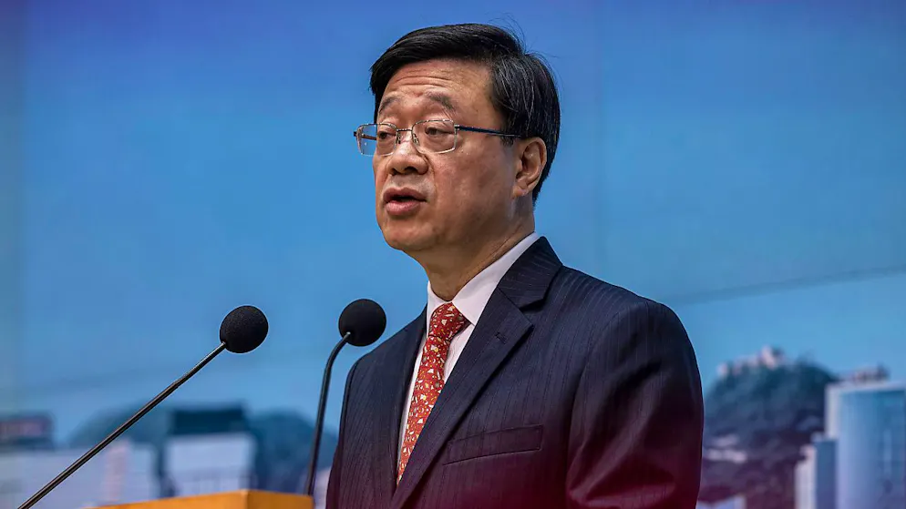 John Lee, governatore di Hong Kong.